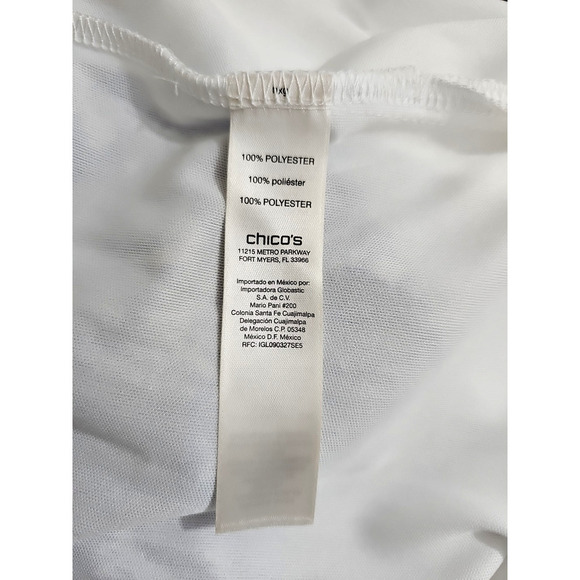 Chico's ~Size 0 (S)~ Blue Multi Maxi Pleasant Dress Off-shoulders NWT $139.00 - Picture 7 of 12